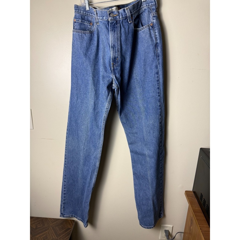 Levi's 505 Regular Fit Jeans Mens W38 L38 Blue Denim Casual